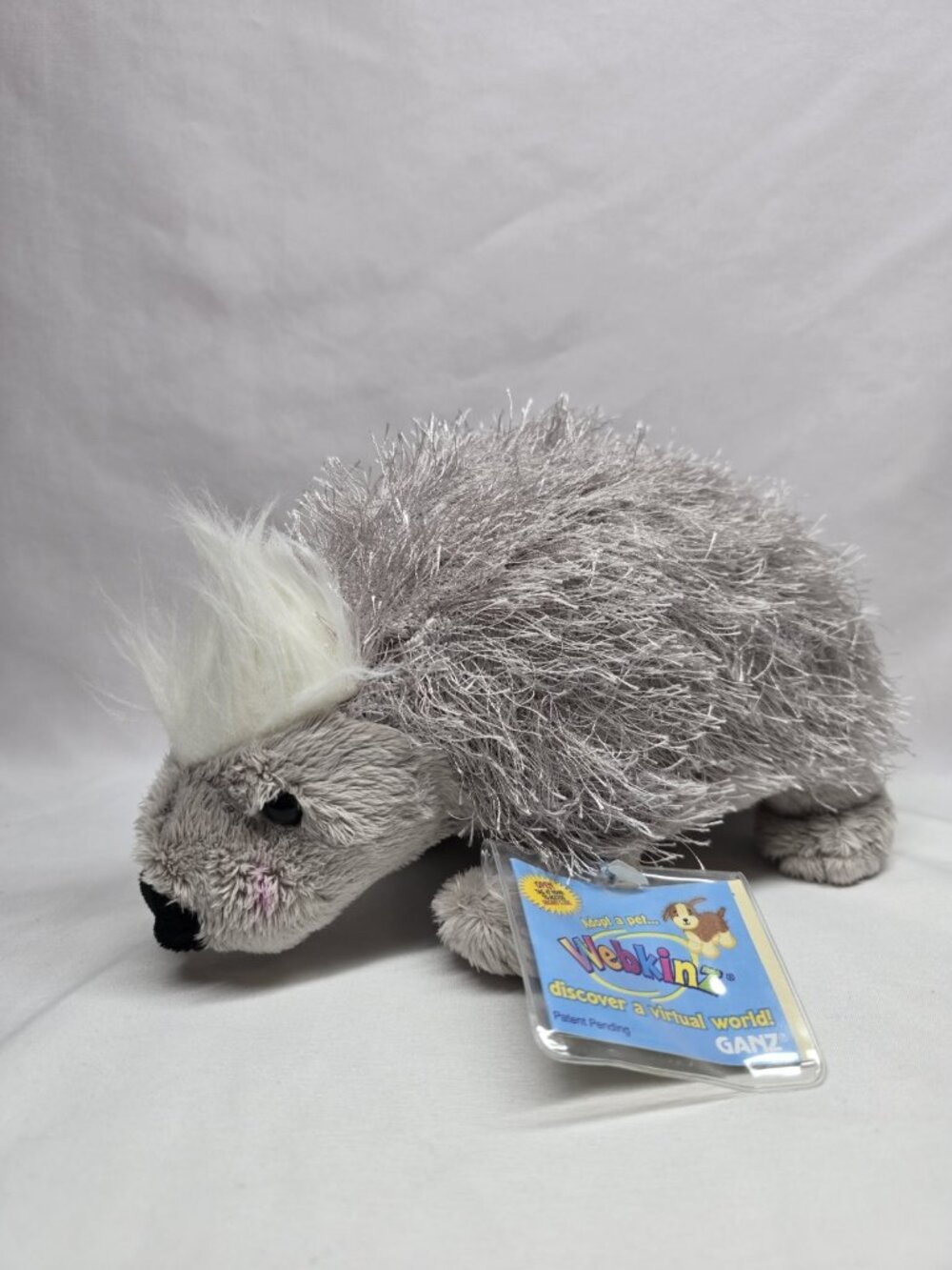 Ganz Webkinz Porcupine HM368 SEALED CODE Retired Stuffed Animal Toy